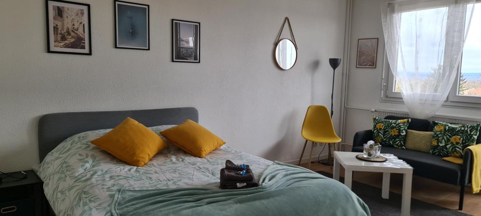 Studio Kulla Avec Terasse 5Mn Basel Airport سا لووي المظهر الخارجي الصورة